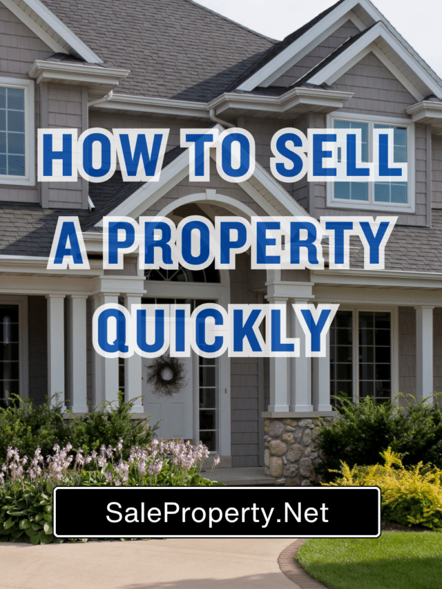 how to sell a house quickly in India